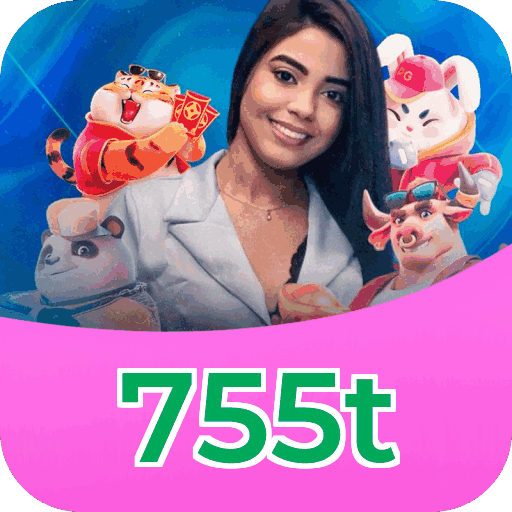 Interface do aplicativo 755t mostrando jogos disponíveis no iOS e Android